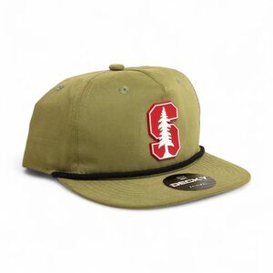 Stanford Cardinal 3D Classic Rope Hat- Loden/ Black